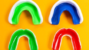 Colorful mouthguards