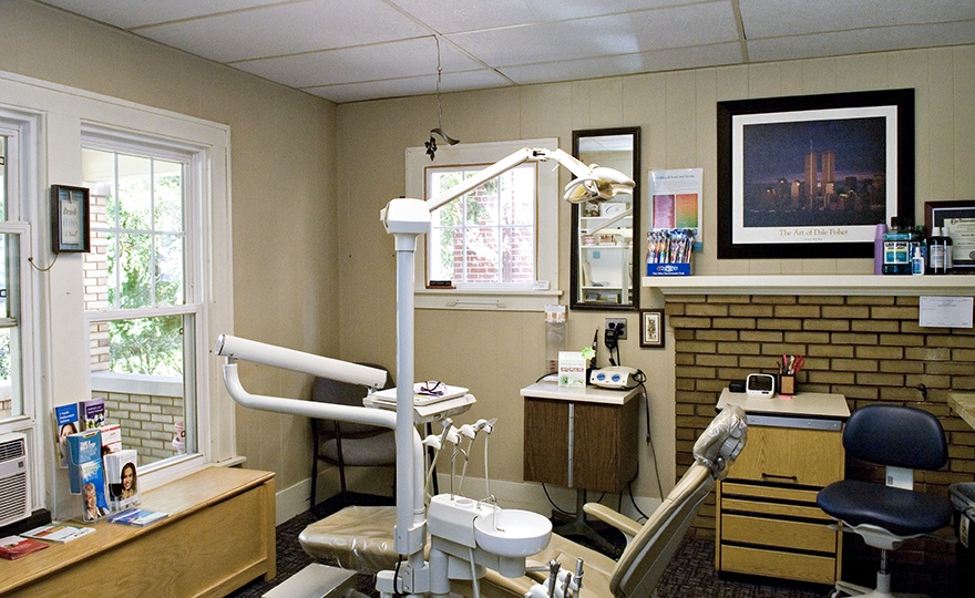 dental exam chair