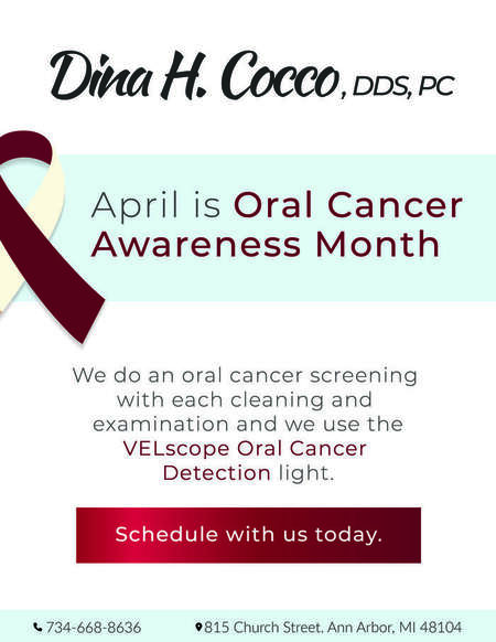 oral cancer flyer