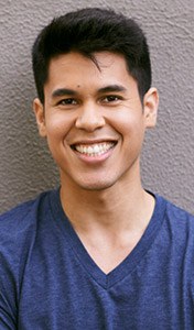 Young man with healthy smile